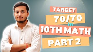 🔵Target 7070🎯 in Maths Part 2 Board exam 2025Target Board 2025Real NumbersUP board☑️ [upl. by Nothgiel]