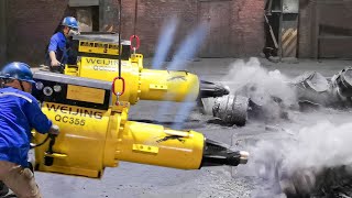 Inside Massive Chinese Factory Producing Giant Pneumatic Hammers [upl. by Hamimej148]