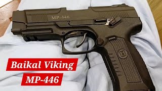 Baikal Viking MP446  9mm Russian Pistol [upl. by Krever]