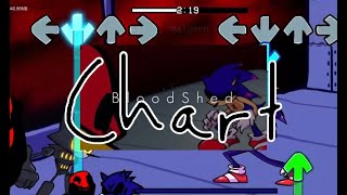 Bloodshed CHART  FNF Sonicexe The Insatiable Series MOD PREVIEW [upl. by Ephraim401]