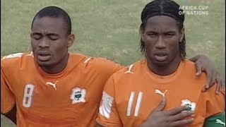 Didier Drogba vs Nigeria Semi Final AFCON 2006 [upl. by Launcelot]