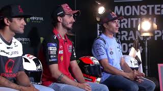 MotoGP britiish gp both pre race press conferences [upl. by Nilekcaj]