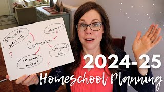 Brainstorm Homeschool Planning for 20242025 II HELP ME pick Homeschool Curriculum II [upl. by Ldnek]