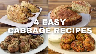 4 Easy Cabbage Recipes [upl. by Careaga684]