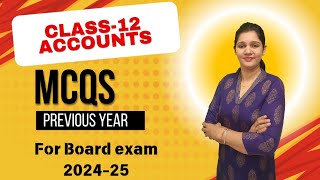 mcqs class 12 accounts  class 12 accounts mcq  class 12 accounts previous year mcqs  1 to 6 [upl. by Eisenhart]