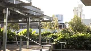 QUT P Block Digital Tour  Renewable Energy Features [upl. by Aicsila270]