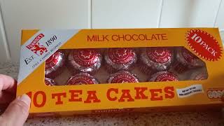 Tunnocks Tea Cakes Snacks Food Review £160 Lidl 240g Treat [upl. by Ancier]