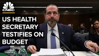 Health Secretary Alex Azar testifies before Congress on fiscal 2021 budget – 2262020 [upl. by Attenod]