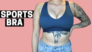 Sport Chek Sports Bra TRY ON HAUL [upl. by Mccallum]