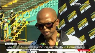 Elections 2024  AIC unveils its manifesto for May polls [upl. by Tedder]