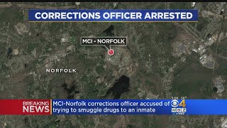 Corrections Officer Accused Of Trying To Smuggle Drugs Into MCINorfolk [upl. by Latashia]