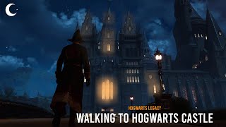 HOGWARTS LEGACY  Walking to Hogwarts Castle [upl. by Yesllek]