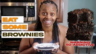 HIGH PROTEIN LOW CARB BROWNIE Recipe for Weight Loss  How I lost 100 pounds [upl. by Inram]