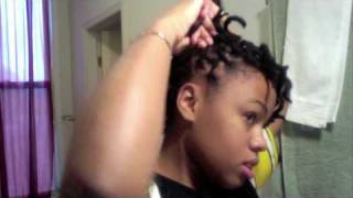 Dreadlock Loc Updo and Makeup Tutorial Billie Holiday The Look [upl. by Eloc648]