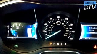 2013 Ford MondeoFusion Titanium 240hp  In Detail 1080p FULL HD [upl. by Nuahsor512]