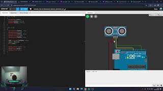 TUGAS 6 CARA KERJA DAN CODING DARI SEBUAH SENSOR ULTRASONIC [upl. by Nylauqcaj]