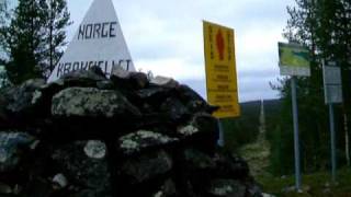 Treriksrøysa  Dreiländersteinhaufen  ► 2003 ◄ Dreilaendereck Tripoint Finnmark Nordnorge [upl. by Lammond]