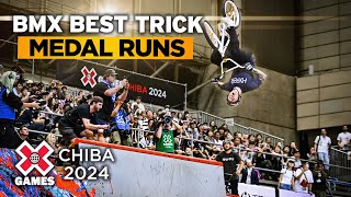 BMX Park Best Trick Top 3 Runs  X Games Chiba 2024 [upl. by Aicilram311]