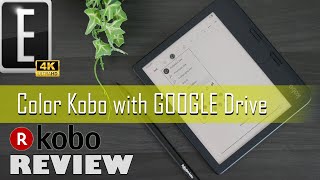 Kaleido 3 Kobo with GOOGLE Drive  Kobo Libra Colour Review [upl. by Sremmus]