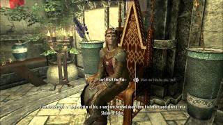 Jarl Elisif asks a favor Skyrim [upl. by Issi]