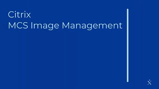 MCS Image Management [upl. by Ediva]