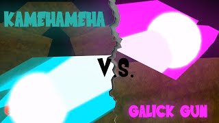 Roblox  Dragon Ball Z Final Stand Reenactment  Kaioken Kamehameha vs Galick Gun [upl. by Ytrebil]