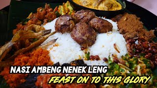 Nasi Ambeng Nenek Leng – Perfect for Big Eaters [upl. by Gnay]