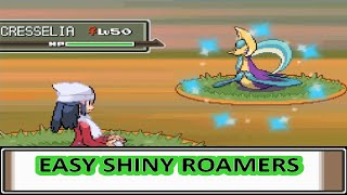 1 SHOT SHINY ROAMERS IN DIAMONDPEARLPLATINUMHow to RNG Manip CresseliaMesprit in DPPt [upl. by Natam458]