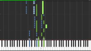 Daiki Kasho  All My Life GT6 Intro Opening Piano Tutorial 100 Speed  Midi [upl. by Furr]