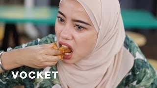 VOCKET MAKAN Nasi Kandar Kampung Melayu di Pulau Pinang [upl. by Fanchan]