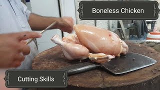 Amazing Boneless Chicken Cutting Skills [upl. by Schoenfelder]