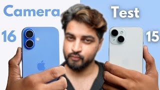 iPhone 15 VS 16 Camera Comparison  is there any difference  Mohit Balani [upl. by Harris]