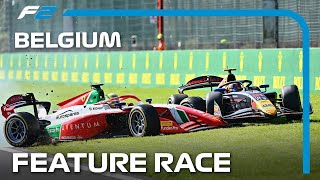 F2 Feature Race Highlights  2024 Belgian Grand Prix [upl. by Eduj]