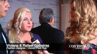 Viviana amp Rafael Gabeiras  Make a Wish Ball 2015  Con Estilo TV [upl. by Nered]