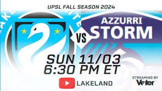 LAKELAND UNITED FC VS AZURRI STORMS SC [upl. by Pudens]