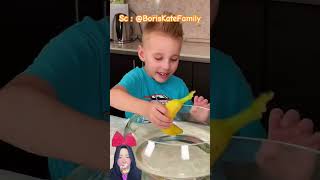 PAPA MENGAMBIL PISANG YANG DI TANAM MAMA DAN ADIK ⁉️ BorisKateFamily shorts funny dubbing [upl. by Frendel825]