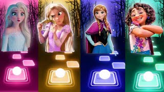 Disney Princesses Songs on YouTube  Let It Go Vs Into The Unknown Vs Anna Vs Lucia  Who is Best [upl. by Devland]