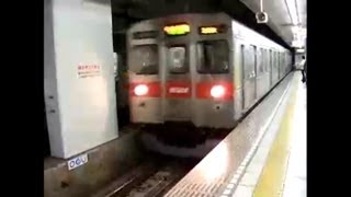 東京メトロ半蔵門線 九段下駅にて Part 2At Kudanshita Station on the Tokyo Metro Hanzomon Line Part 2 [upl. by Lucic]