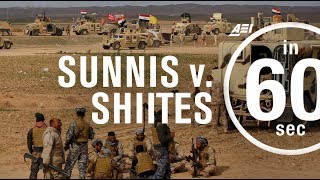 Sunni v Shia Irans strategy  IN 60 SECONDS [upl. by Steffin406]