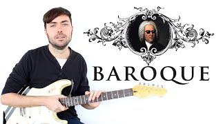 Guitarra Estilo Barroco  Neoclásico  Estilo Bach Yngwie [upl. by Enilorac56]