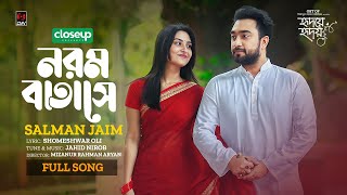 Norom Batashe  Full Song  Salman Jaim  Jovan  Niha  Mr Aryan Hridoye Hridoy Bangla Song 2023 [upl. by Haile]