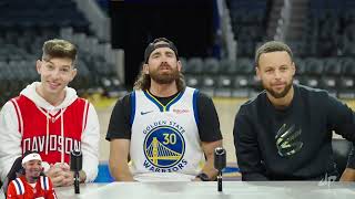 FlightReacts To Dude Perfect vs Steph Curry [upl. by Anilocin99]