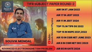 TIFR ROUND2SUBJECTIVE PAPER 2024Advanced Problem05EMT csirnetphysics gatephysics [upl. by Merilee]