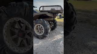 Honda Rancher 420 on 28 outlaw 2’s [upl. by Adnam]