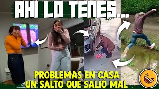 PROBLEMAS EN CASA UN SALTO QUE SALIÓ MALAHI LO TENES AL PELOTUD😂 [upl. by Yerffeg710]