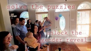 Escape Room Gender Reveal Party [upl. by Tien122]