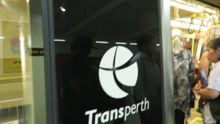 Transperth train arriving in Perth Station [upl. by Alessandro37]