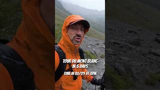 Tour Du Mont Blanc in 5 Days  My Journey hiking short montblanc tourdumontblanc tmb hike [upl. by Sair]