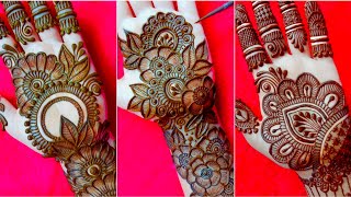 Top  3 Latest Easy Arabic Fronthand mehndi design  Simple mehndi design  mehndi design Mehandi [upl. by Weide]