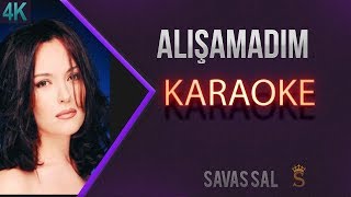 Sibel Bilgiç Alışamadım Sensizliğe Karaoke [upl. by Moe518]